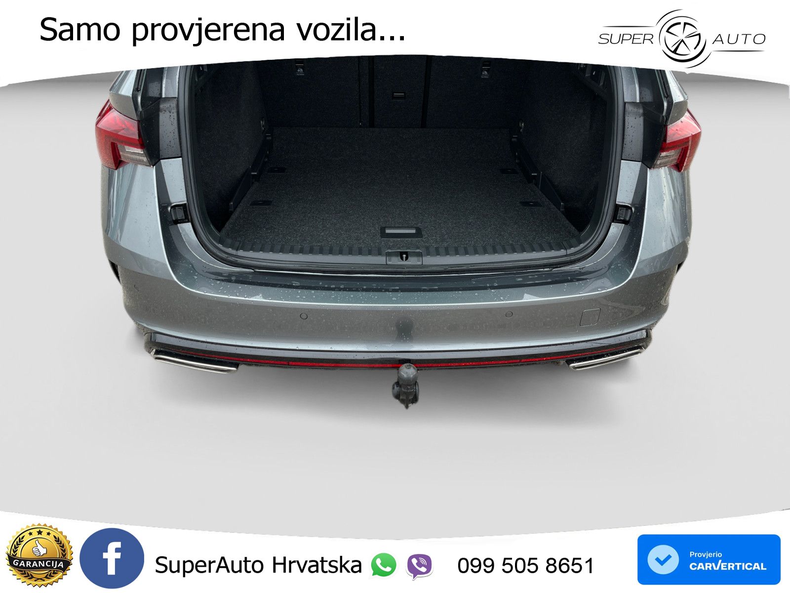 Škoda Octavia Combi RS 2.0 TDI (200 KS) DSG LED+GR SJED+ACC