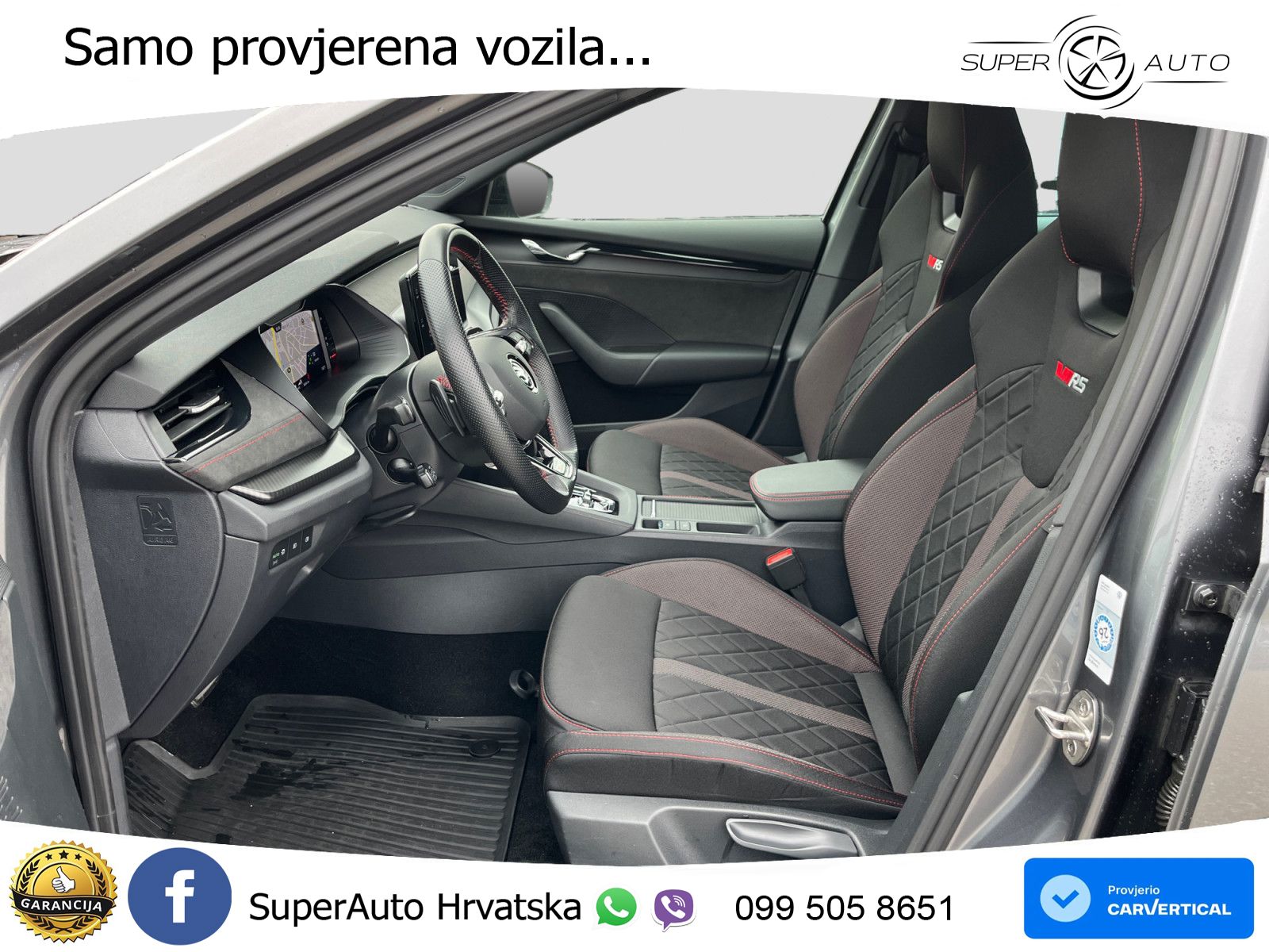 Škoda Octavia Combi RS 2.0 TDI (200 KS) DSG LED+GR SJED+ACC