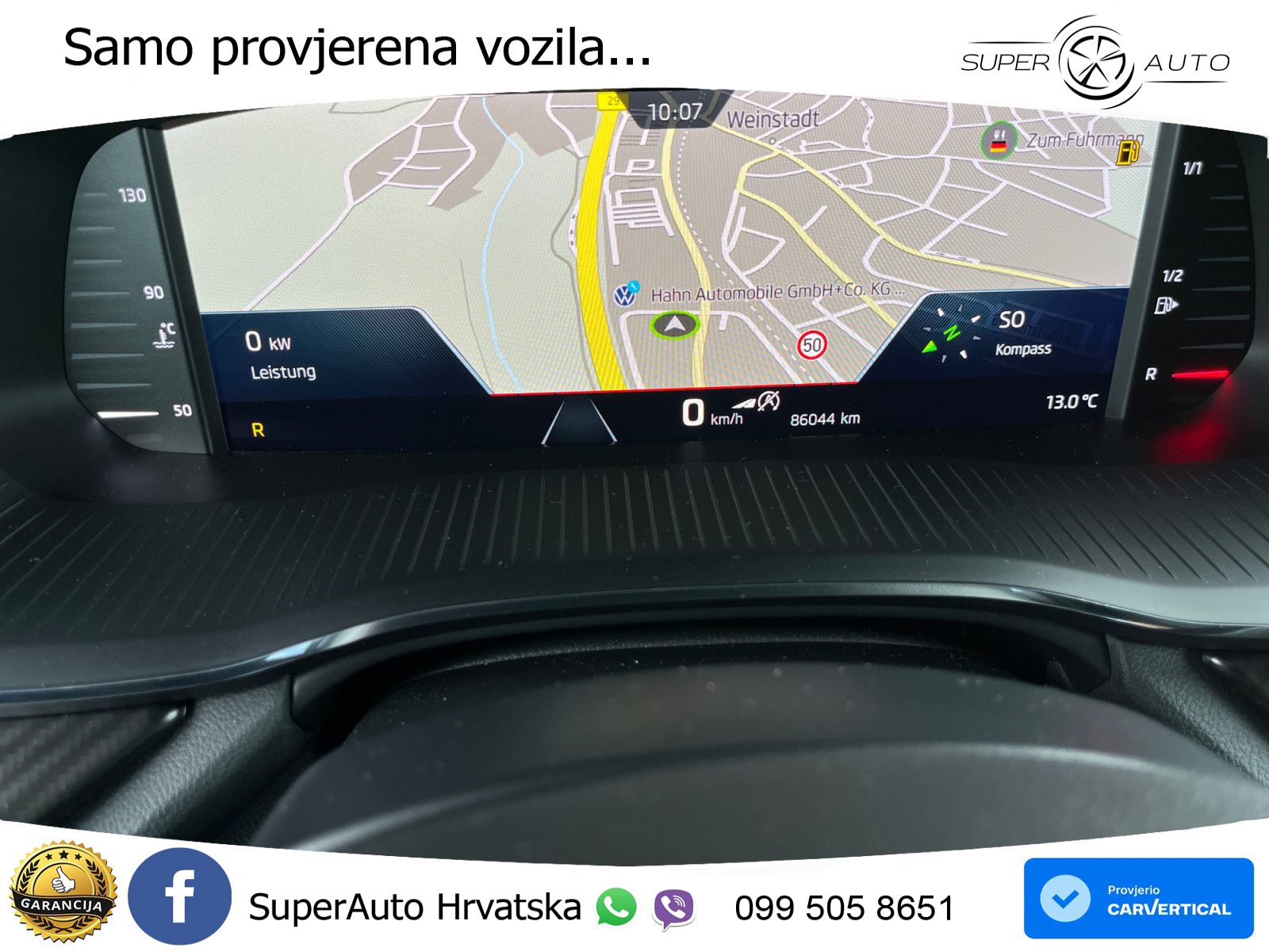 Škoda Octavia Combi RS 2.0 TDI (200 KS) DSG LED+GR SJED+ACC