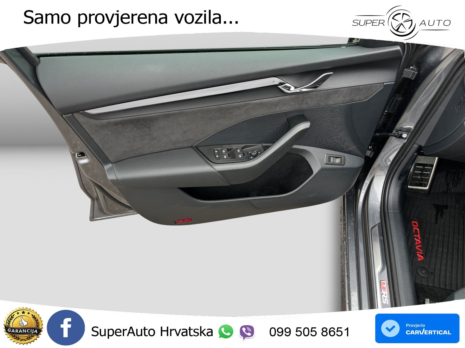 Škoda Octavia Combi RS 2.0 TDI (200 KS) DSG LED+GR SJED+ACC
