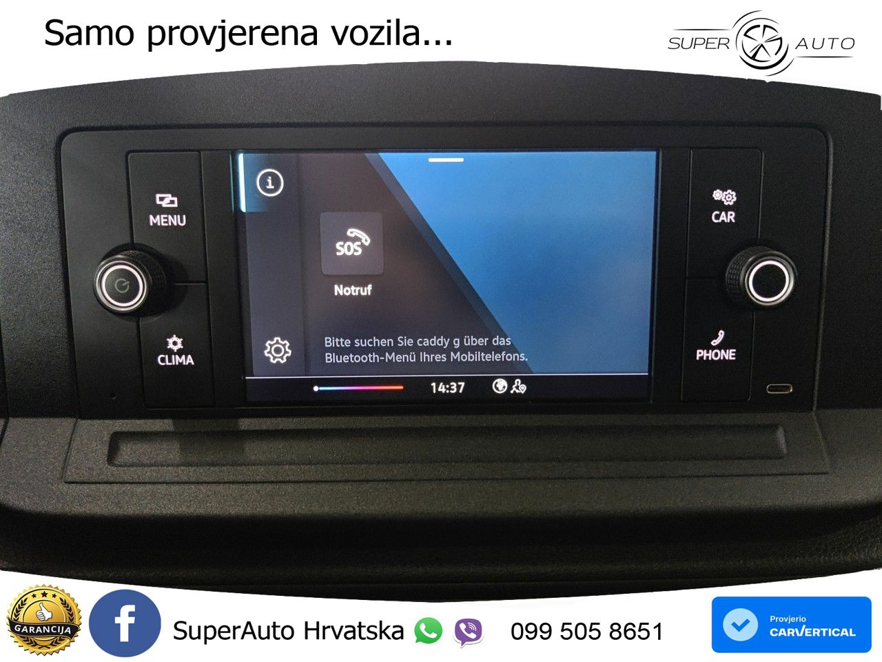 Volkswagen Caddy Cargo Maxi 1.5 TSI EcoProfi, DAB, PDC, Kli 114 KS