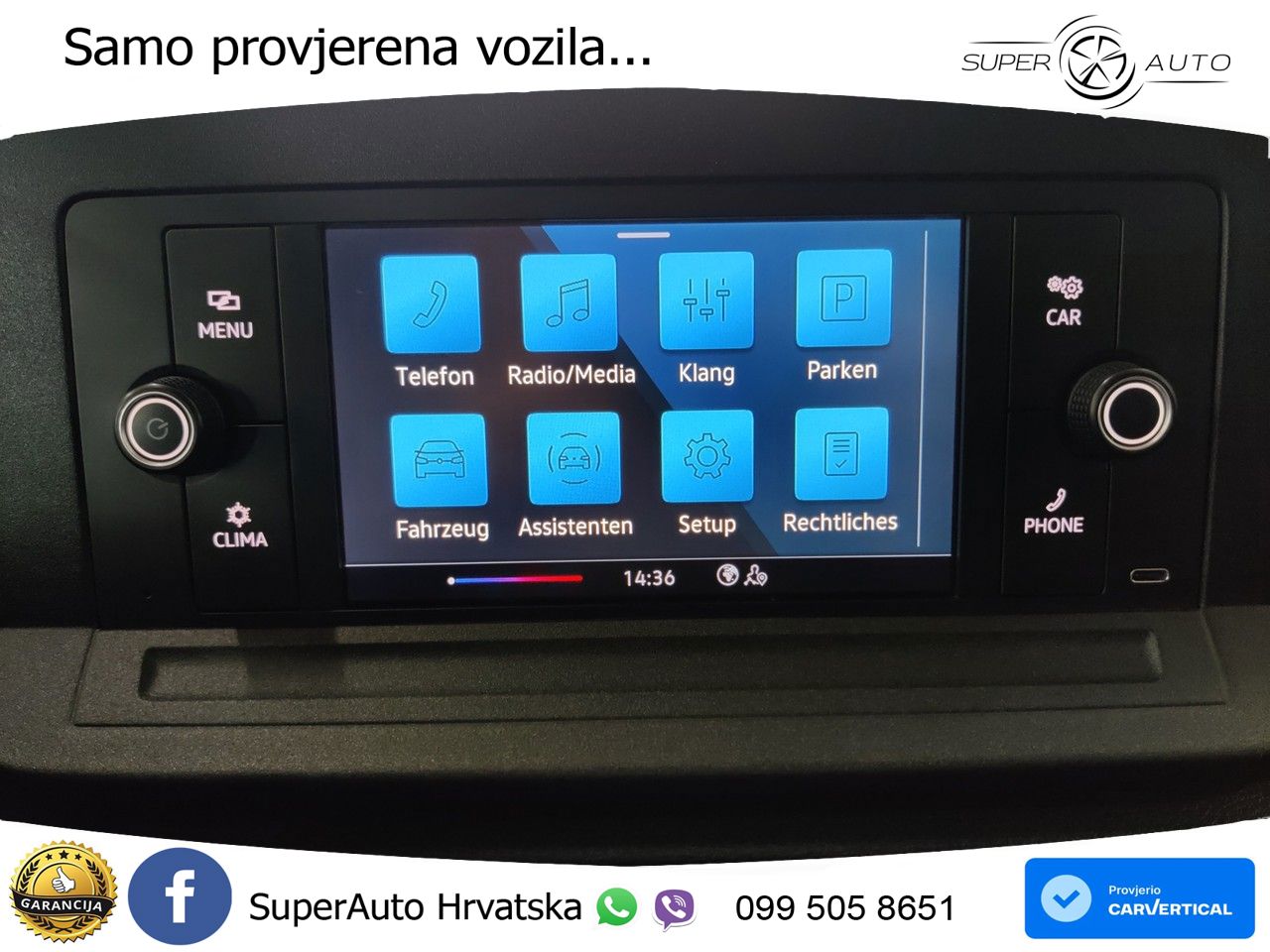 Volkswagen Caddy Cargo Maxi 1.5 TSI EcoProfi, DAB, PDC, Kli 114 KS