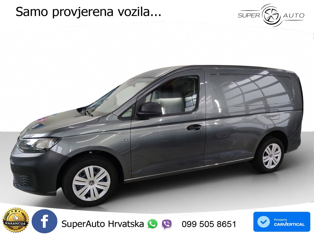Volkswagen Caddy Cargo Maxi 1.5 TSI EcoProfi, DAB, PDC, Kli 114 KS