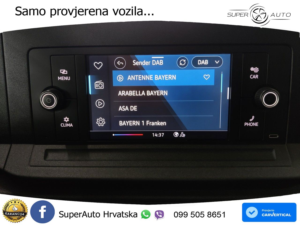 Volkswagen Caddy Cargo Maxi 1.5 TSI EcoProfi, DAB, PDC, Kli 114 KS