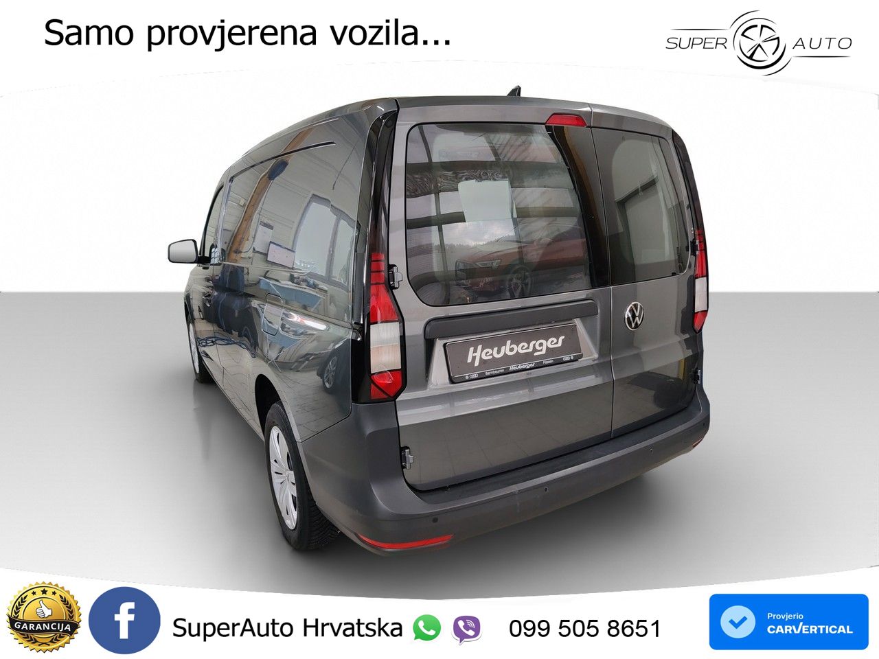 Volkswagen Caddy Cargo Maxi 1.5 TSI EcoProfi, DAB, PDC, Kli 114 KS