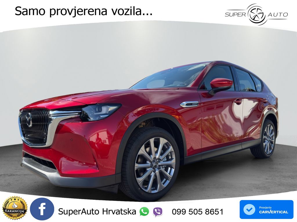 Mazda CX-60 2.5 e-Skyactiv (328 KS) AWD Automatic LED+GR SJED+ACC