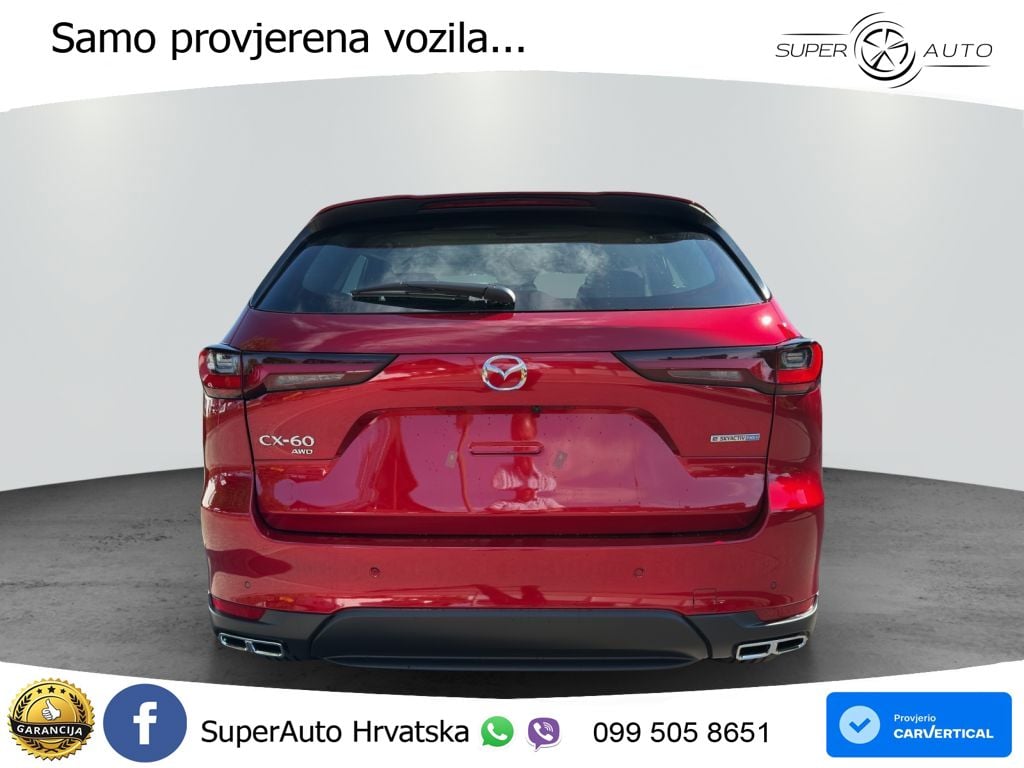 Mazda CX-60 2.5 e-Skyactiv (328 KS) AWD Automatic LED+GR SJED+ACC