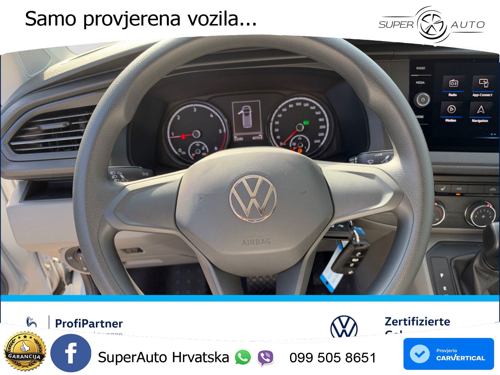 Volkswagen T6.1 Transporter Kasten KR  2.0TDI 110KW  NAVI P 150 KS