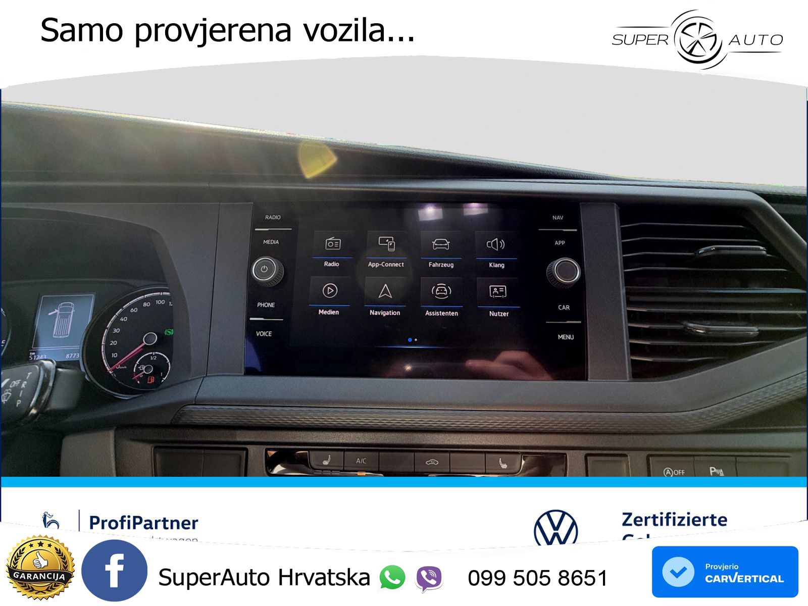 Volkswagen T6.1 Transporter Kasten KR  2.0TDI 110KW  NAVI P 150 KS