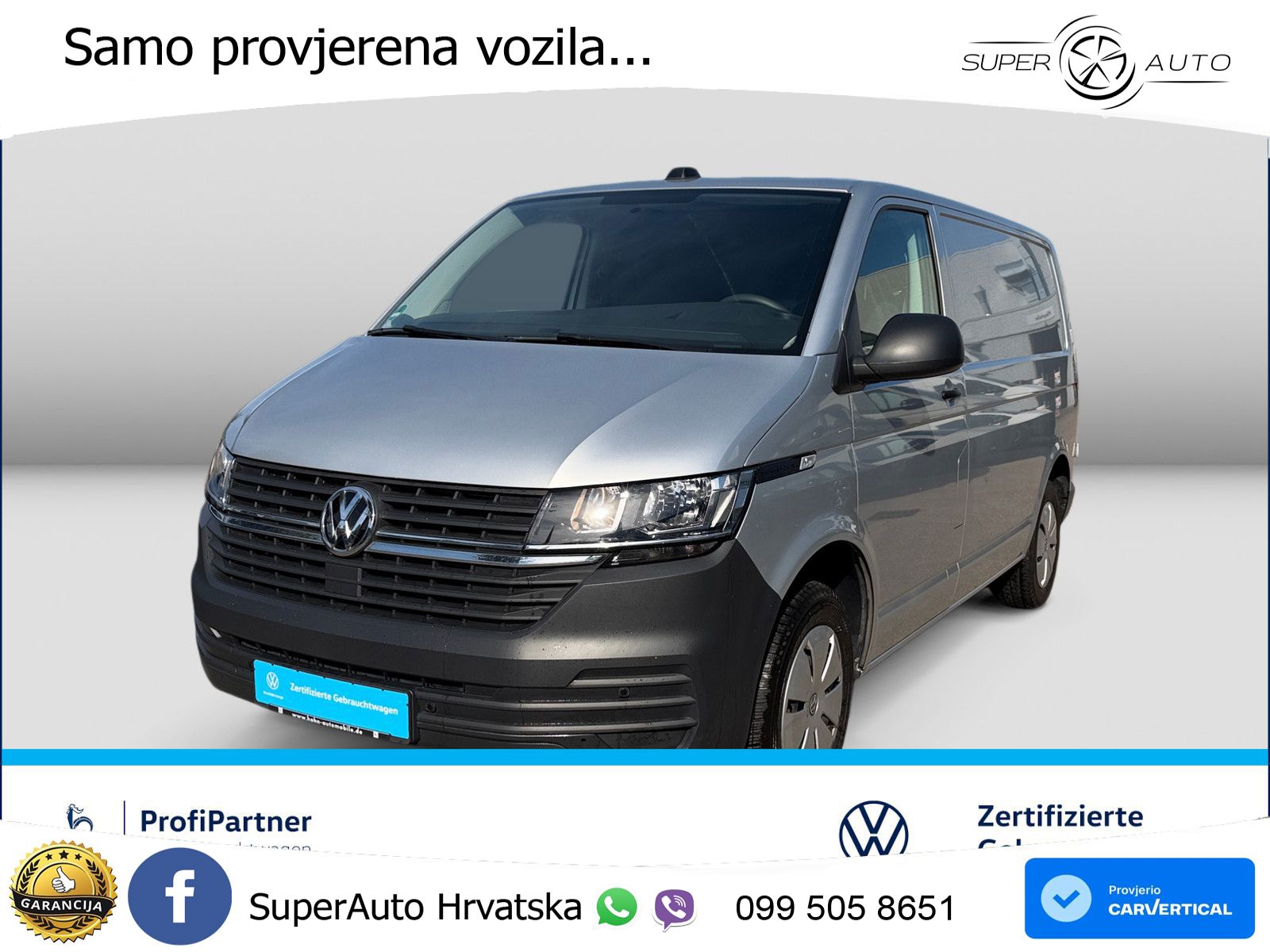 Volkswagen T6.1 Transporter Kasten KR  2.0TDI 110KW  NAVI P 150 KS