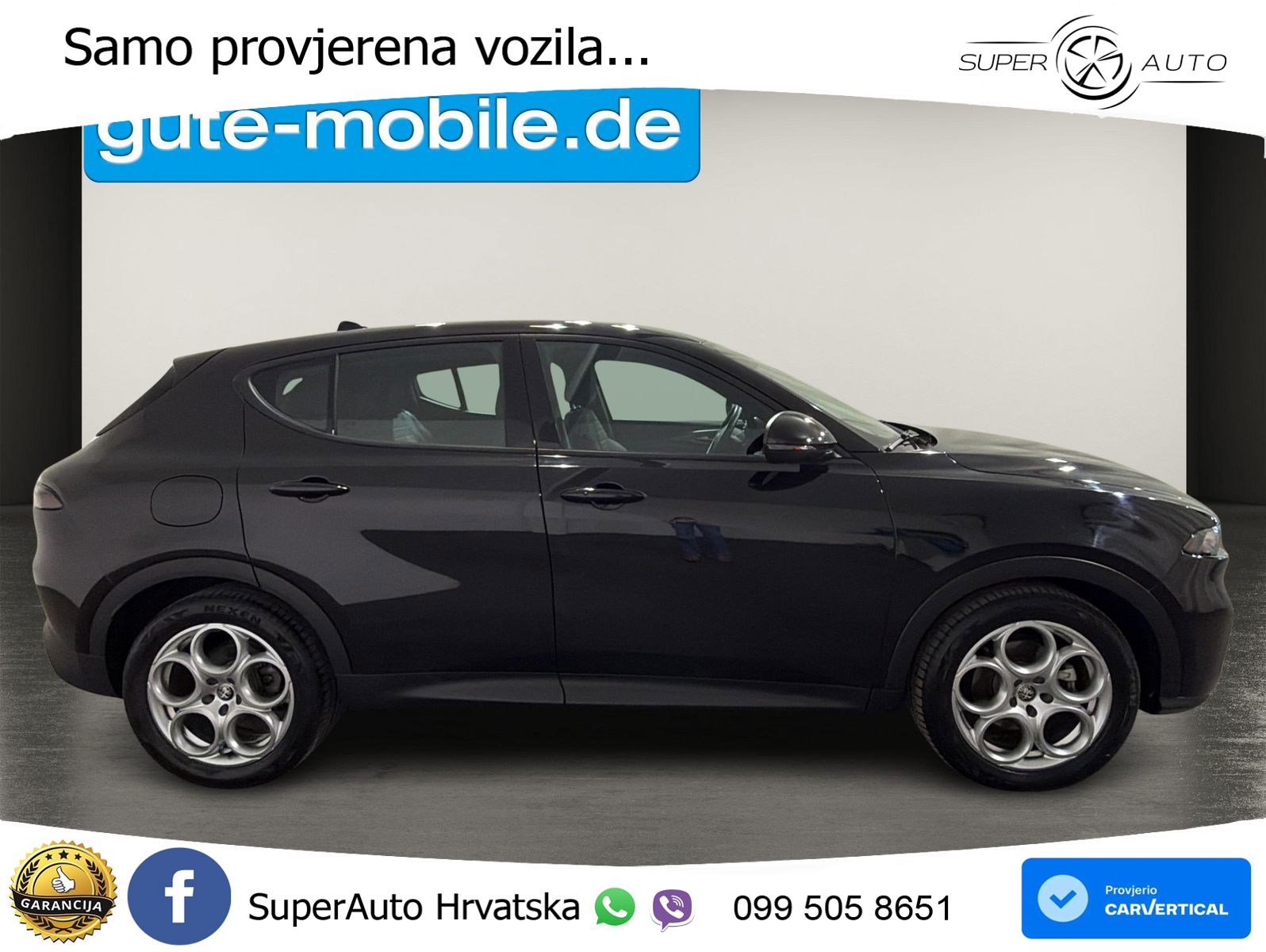 Alfa Romeo Tonale 1.6 VGT-D (130 KS) TCT LED+GR SJED+ACC