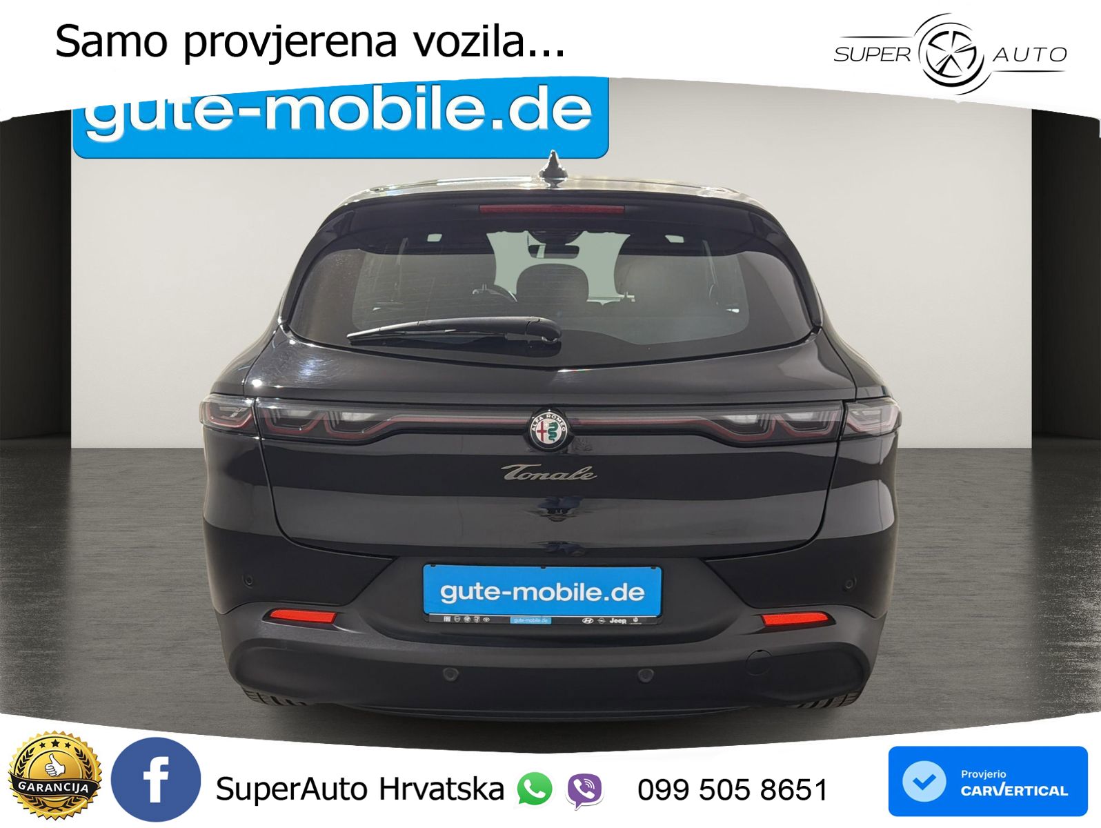 Alfa Romeo Tonale 1.6 VGT-D (130 KS) TCT LED+GR SJED+ACC