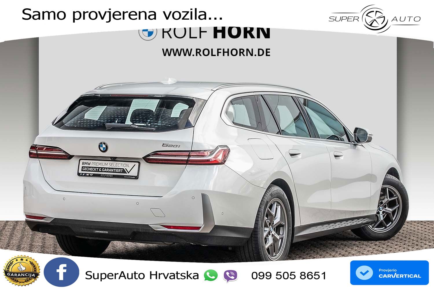 BMW 520i Touring (208 KS) Steptronic LED+GR SJED+ACC