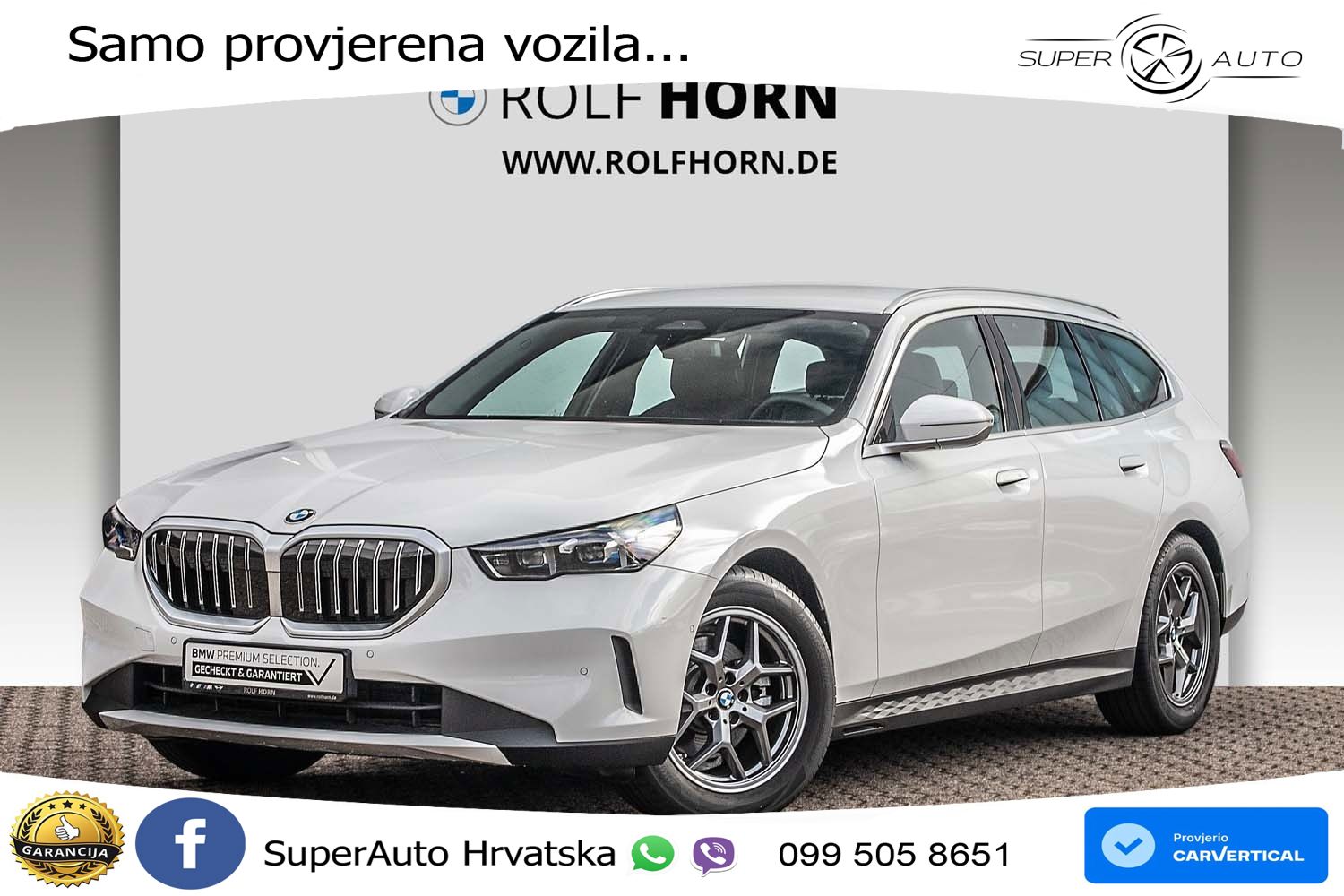 BMW 520i Touring (208 KS) Steptronic LED+GR SJED+ACC