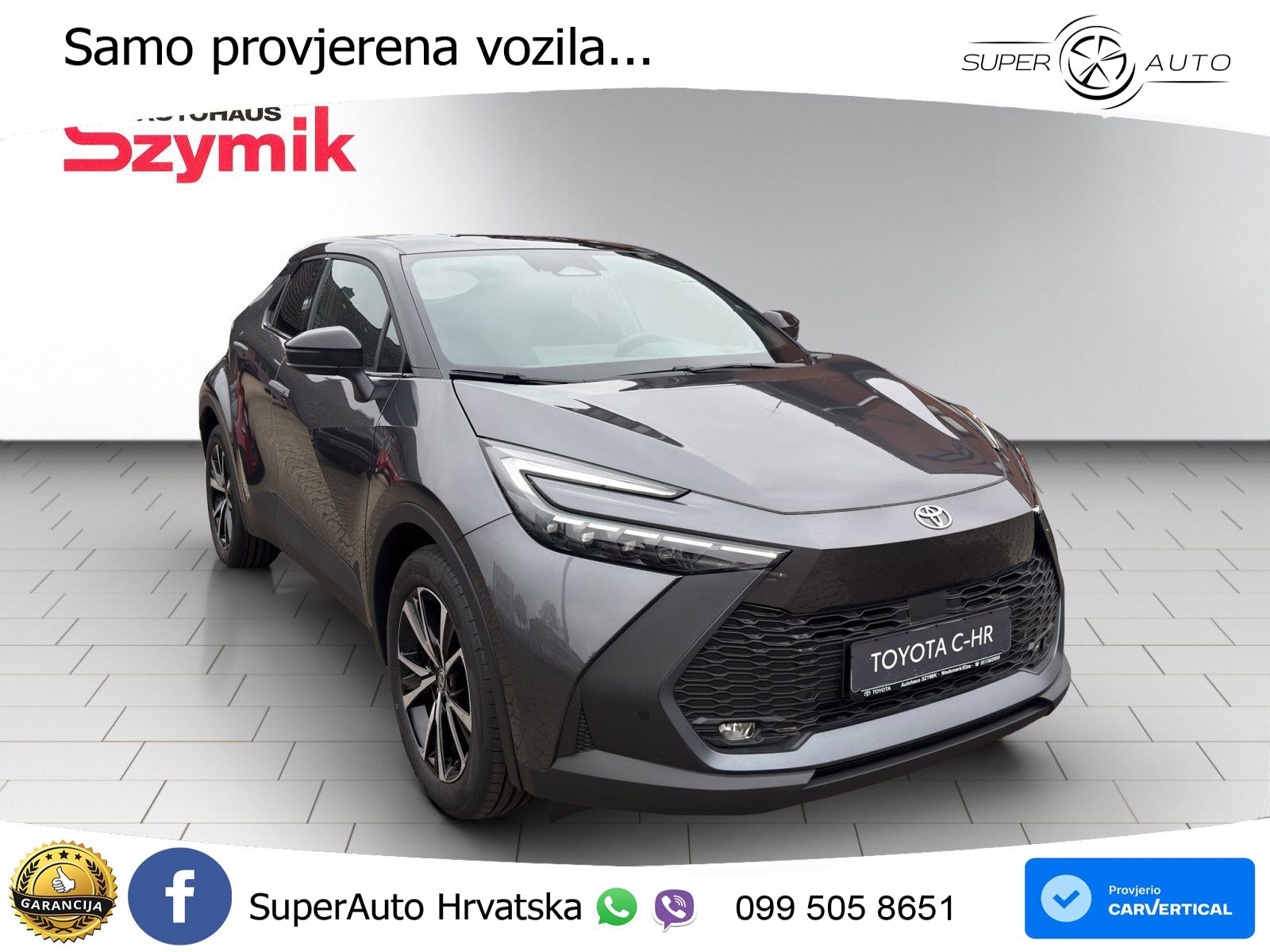 Toyota C-HR 2.0 (223 KS) PHEV e-CVT Teamplayer LED+GR SJED+ACC