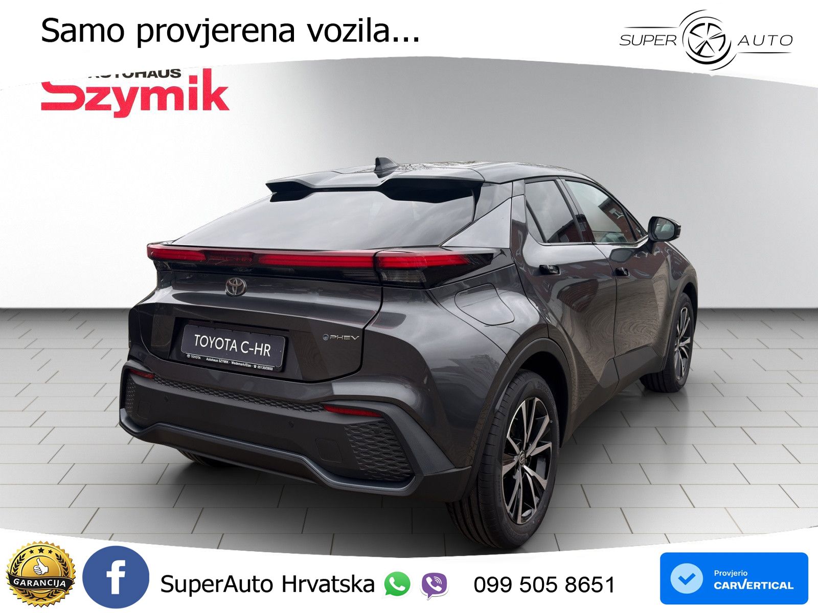 Toyota C-HR 2.0 (223 KS) PHEV e-CVT Teamplayer LED+GR SJED+ACC