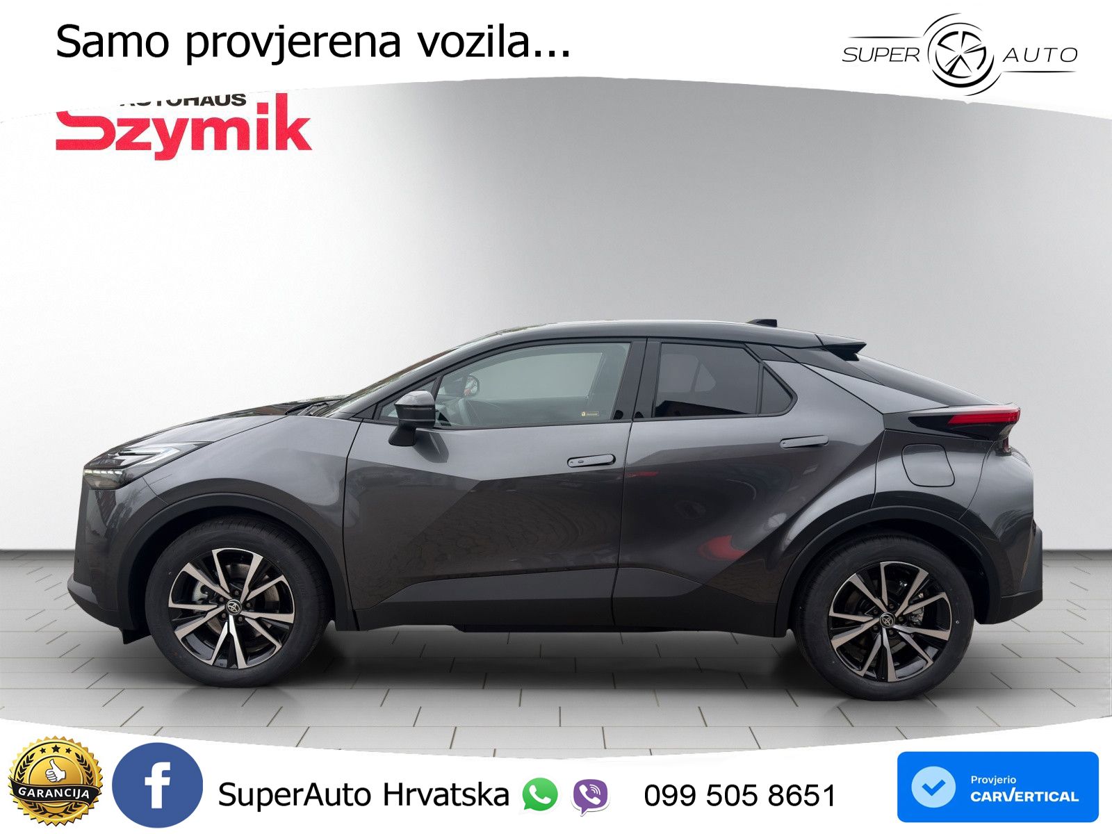 Toyota C-HR 2.0 (223 KS) PHEV e-CVT Teamplayer LED+GR SJED+ACC