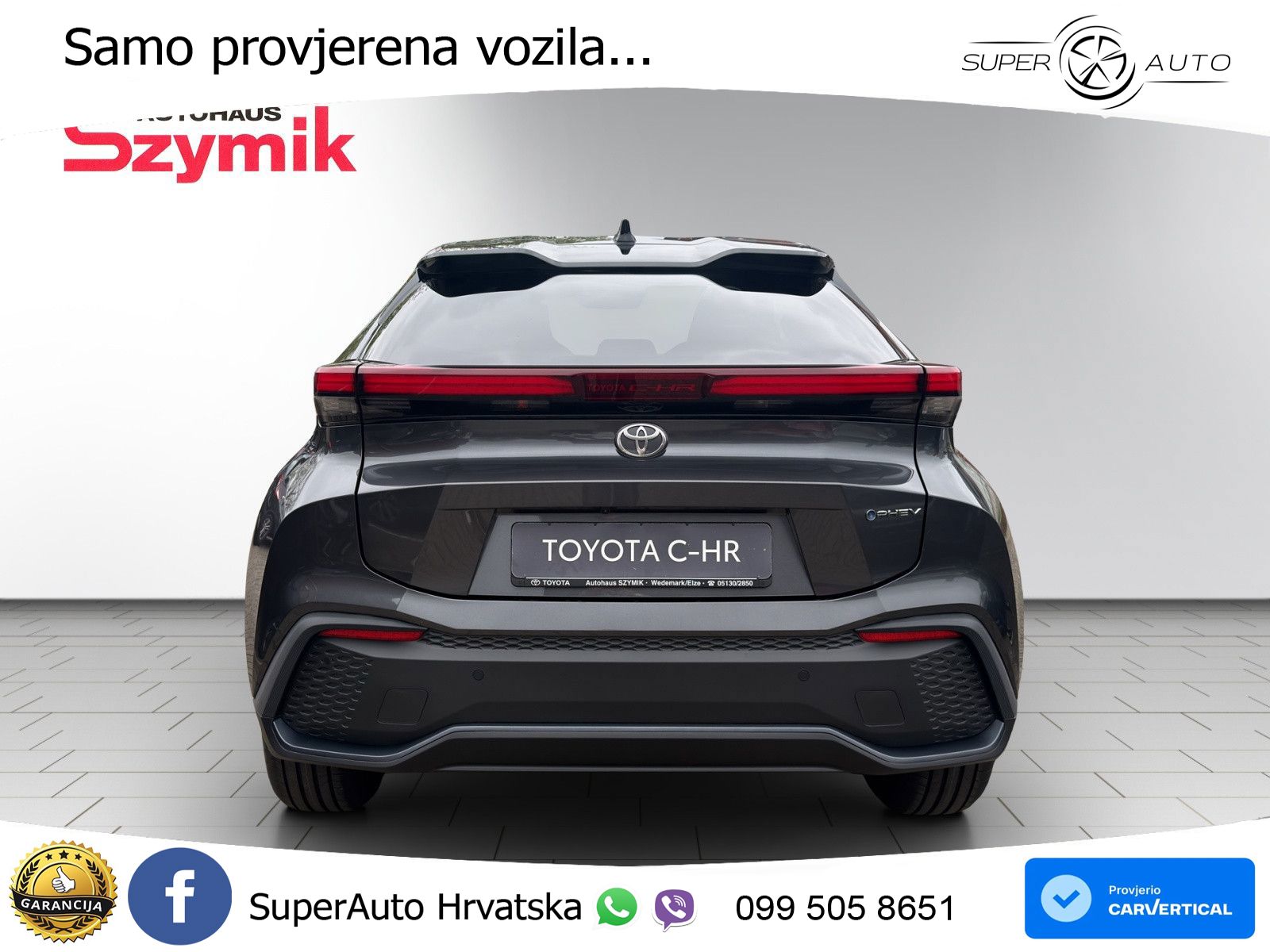 Toyota C-HR 2.0 (223 KS) PHEV e-CVT Teamplayer LED+GR SJED+ACC