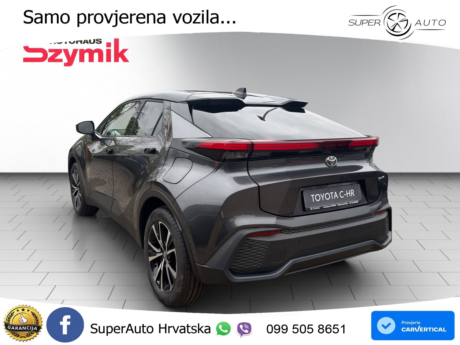 Toyota C-HR 2.0 (223 KS) PHEV e-CVT Teamplayer LED+GR SJED+ACC