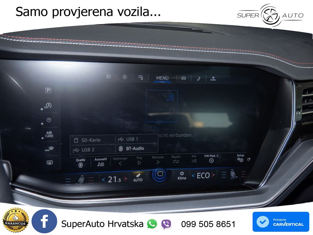 Volkswagen Touareg 3.0 V6 TDI (286 KS) 4MOTION Tiptronic LED+GR SJED+ACC