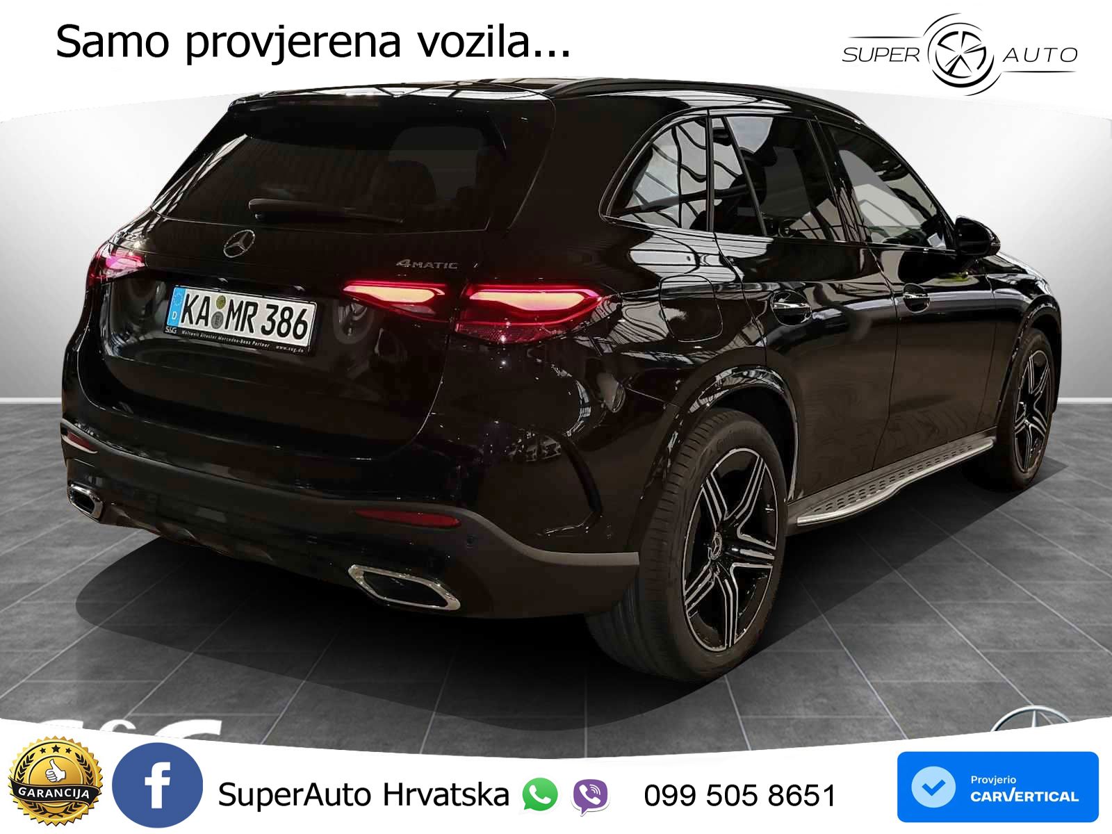 Mercedes GLC 220d (197 KS) 4MATIC 9G-TRONIC AMG ACC+GR SJED+360+PANO