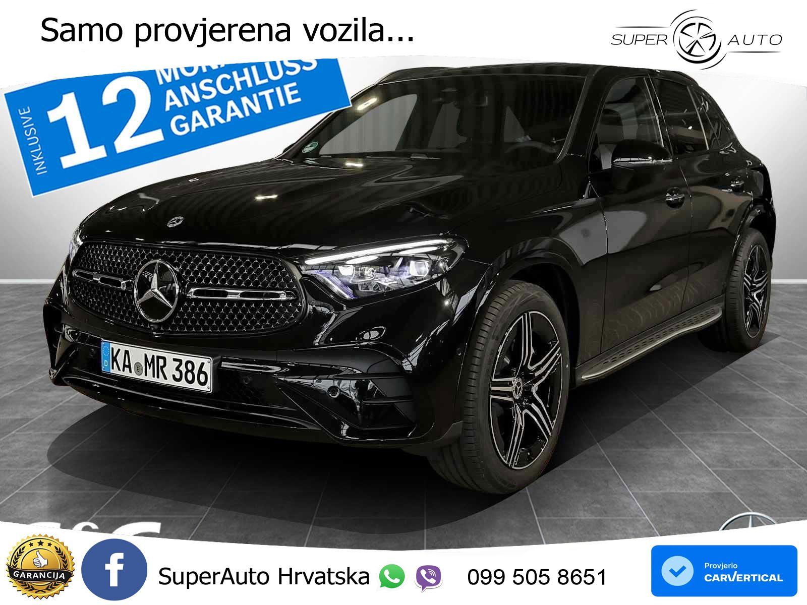 Mercedes GLC 220d (197 KS) 4MATIC 9G-TRONIC AMG ACC+GR SJED+360+PANO