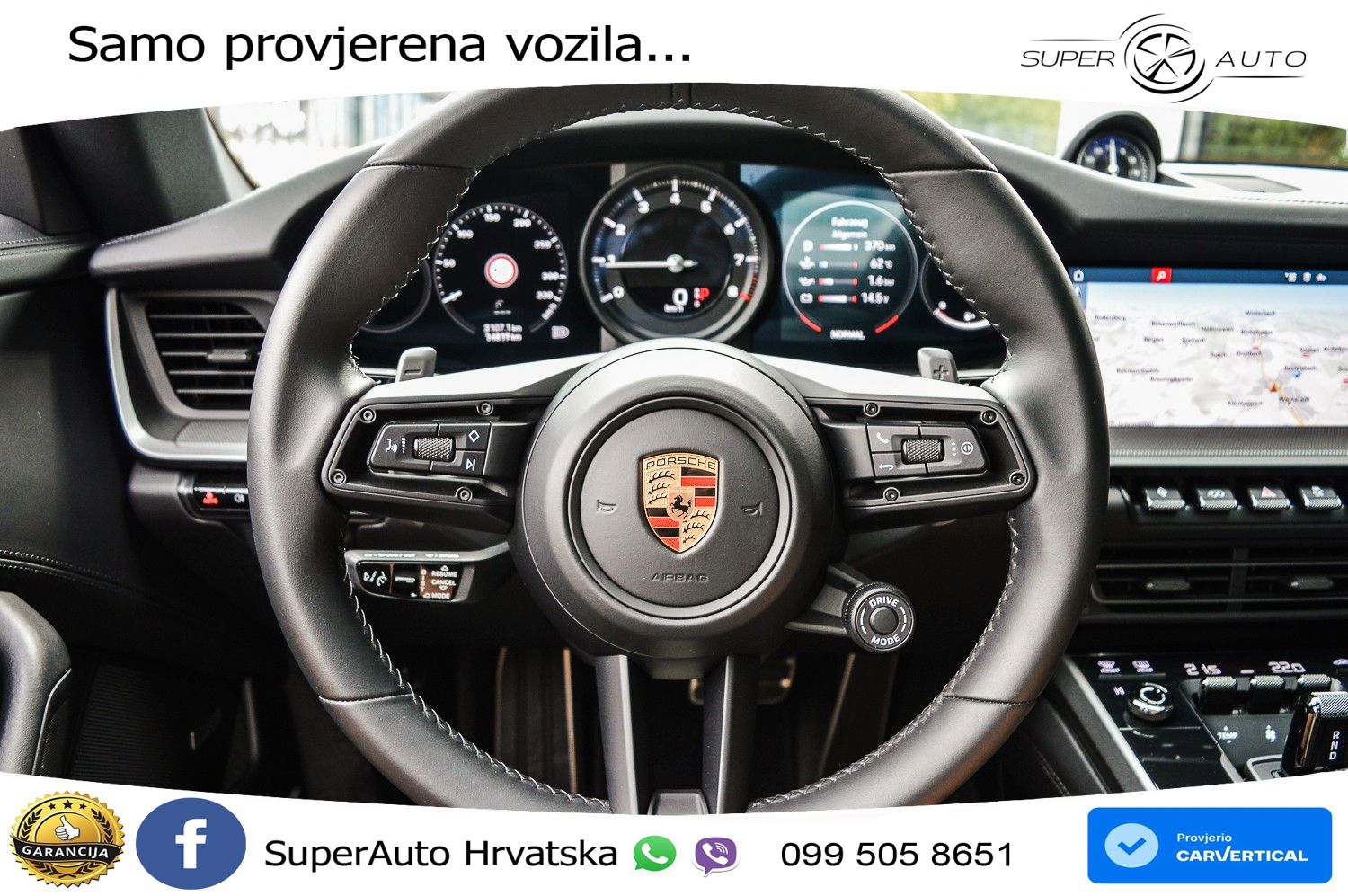 Porsche 911 Carrera 3.0 (385 KS) PDK LED+GR SJED+ACC