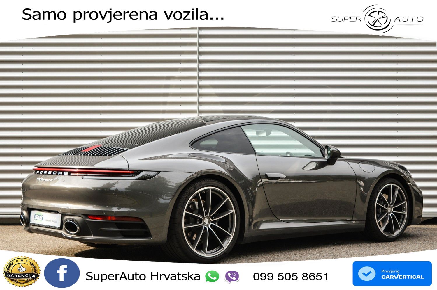 Porsche 911 Carrera 3.0 (385 KS) PDK LED+GR SJED+ACC