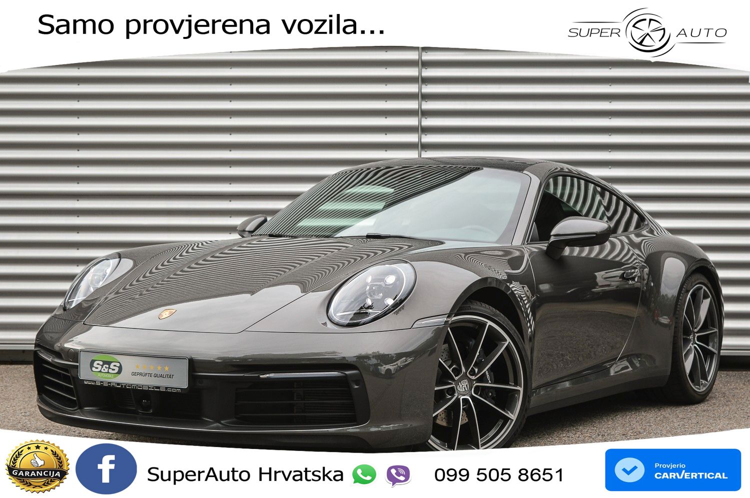 Porsche 911 Carrera 3.0 (385 KS) PDK LED+GR SJED+ACC