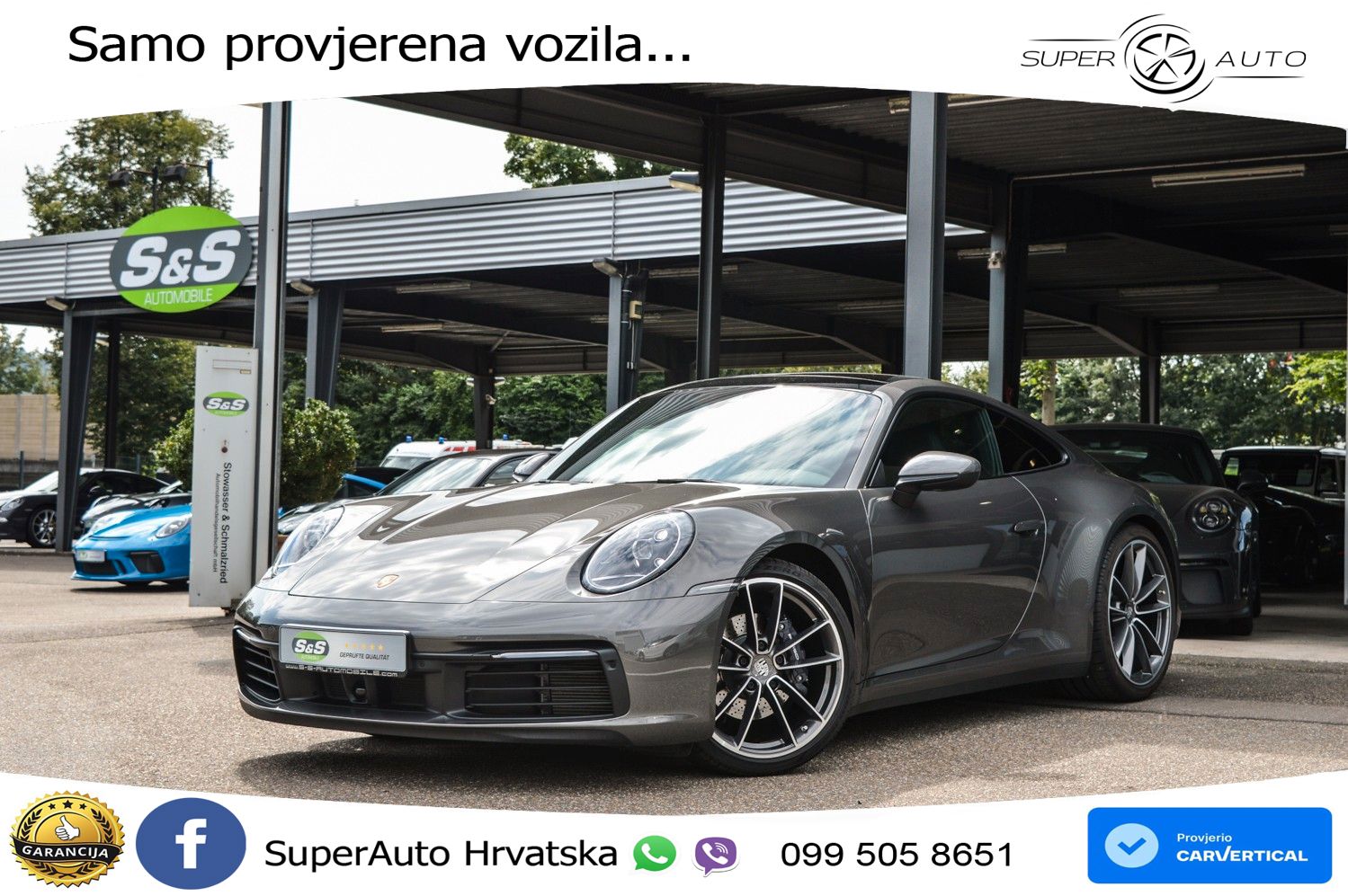 Porsche 911 Carrera 3.0 (385 KS) PDK LED+GR SJED+ACC