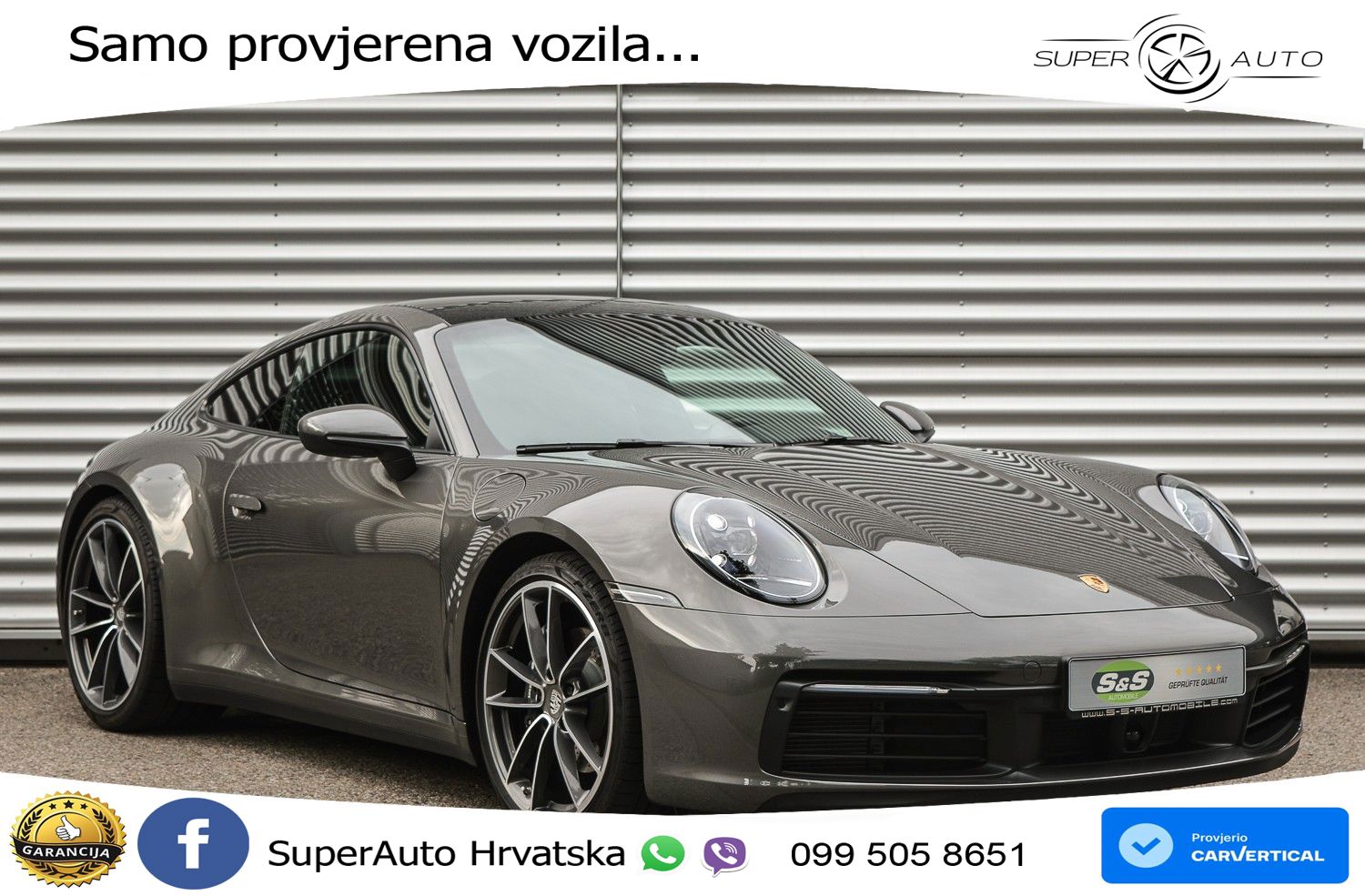 Porsche 911 Carrera 3.0 (385 KS) PDK LED+GR SJED+ACC