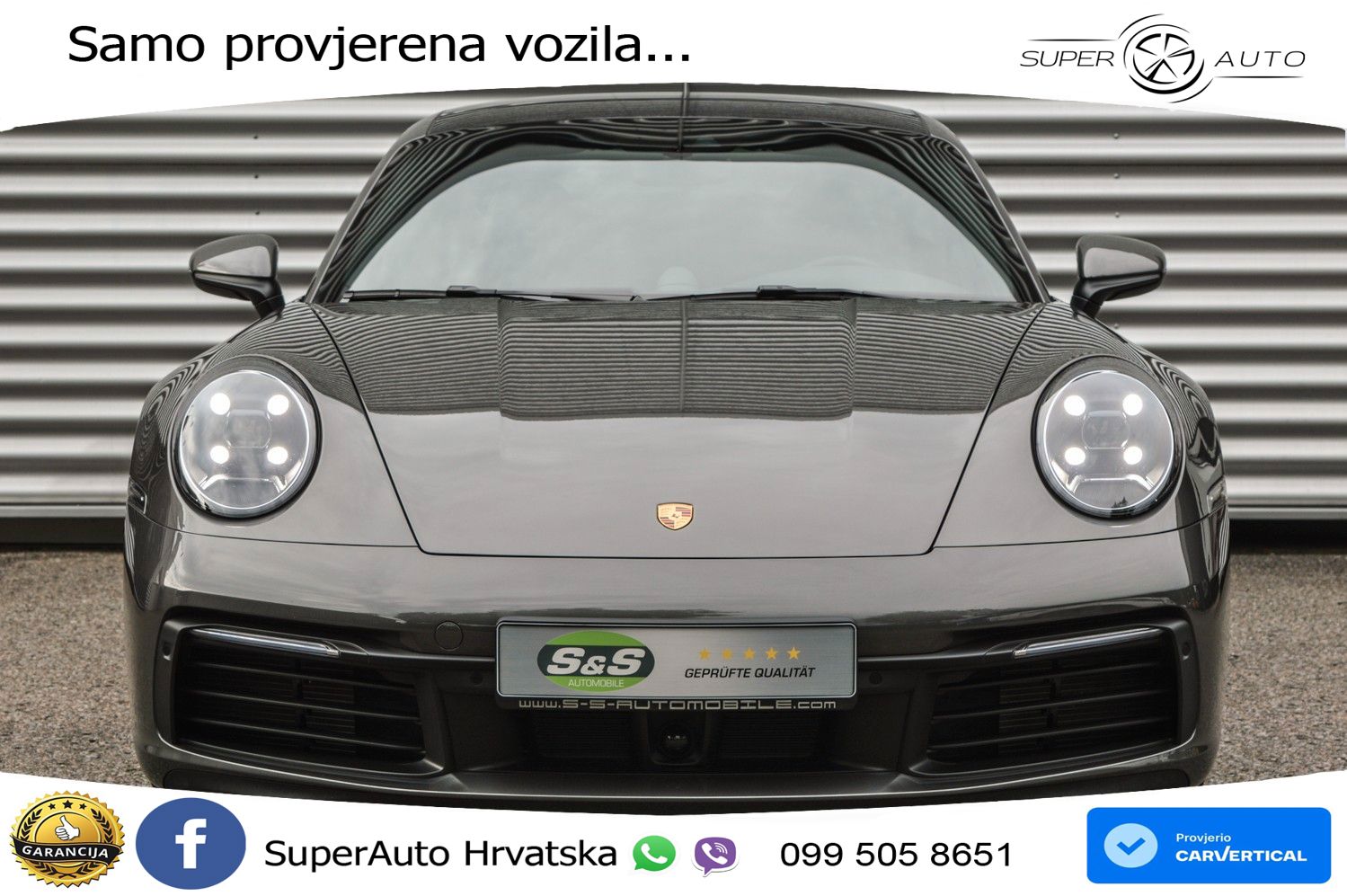 Porsche 911 Carrera 3.0 (385 KS) PDK LED+GR SJED+ACC