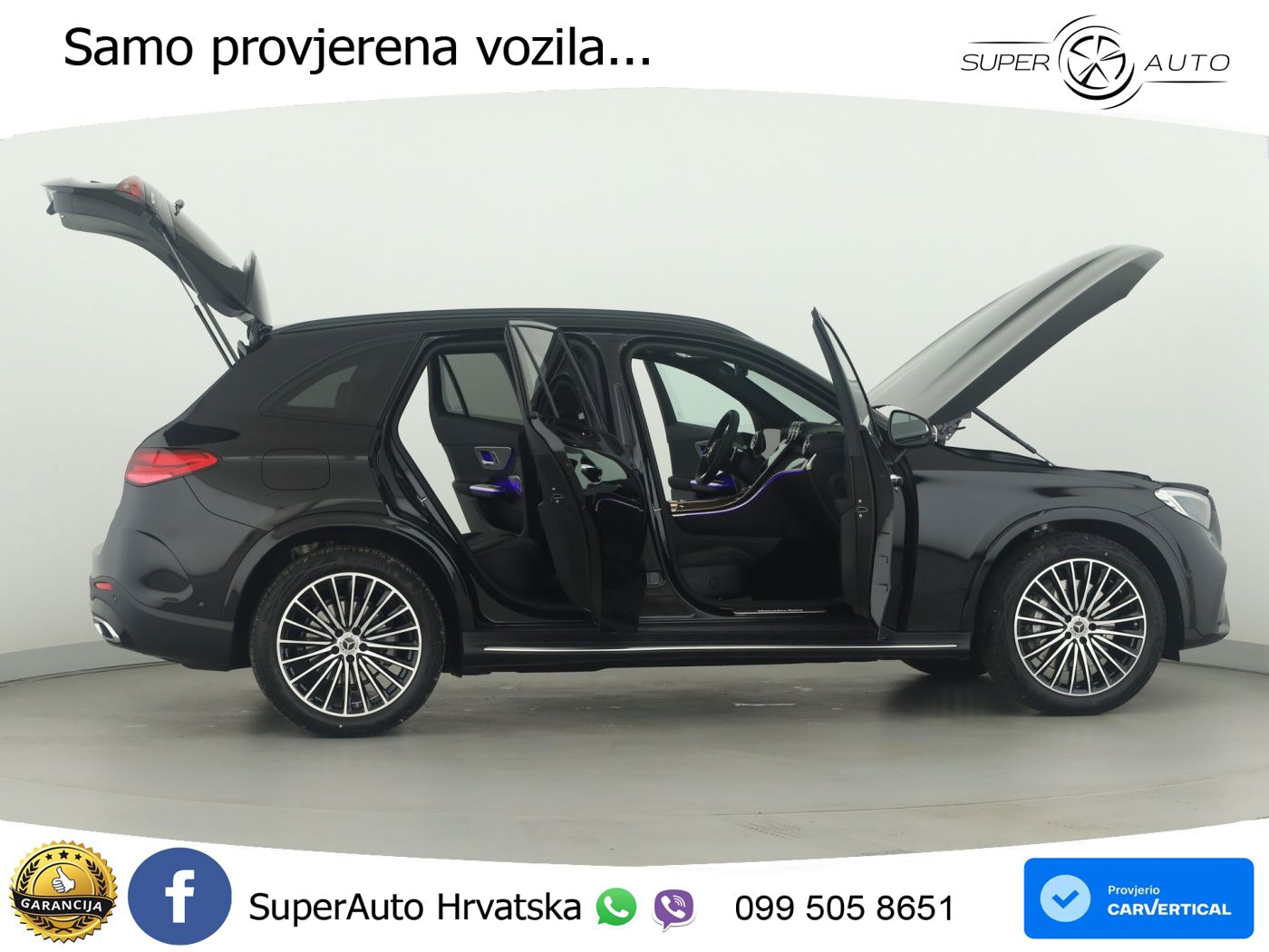 Mercedes GLC 220d (197 KS) 4MATIC 9G-TRONIC ACC+GR SJED+360+PANO