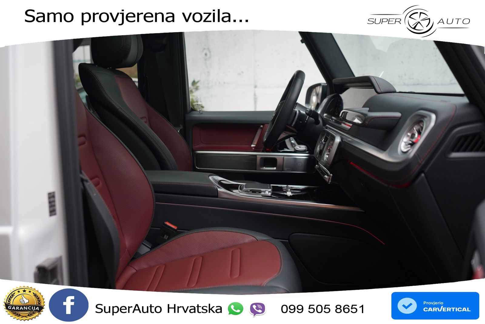 Mercedes G 450d Long (367 KS) 4MATIC 9G-TRONIC Manufaktur LED+GR SJED+ACC
