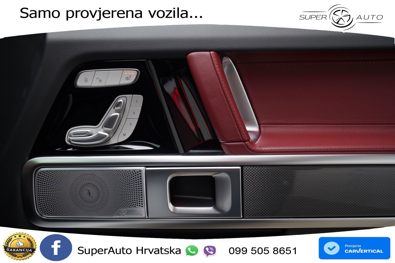 Mercedes G 450d Long (367 KS) 4MATIC 9G-TRONIC Manufaktur LED+GR SJED+ACC