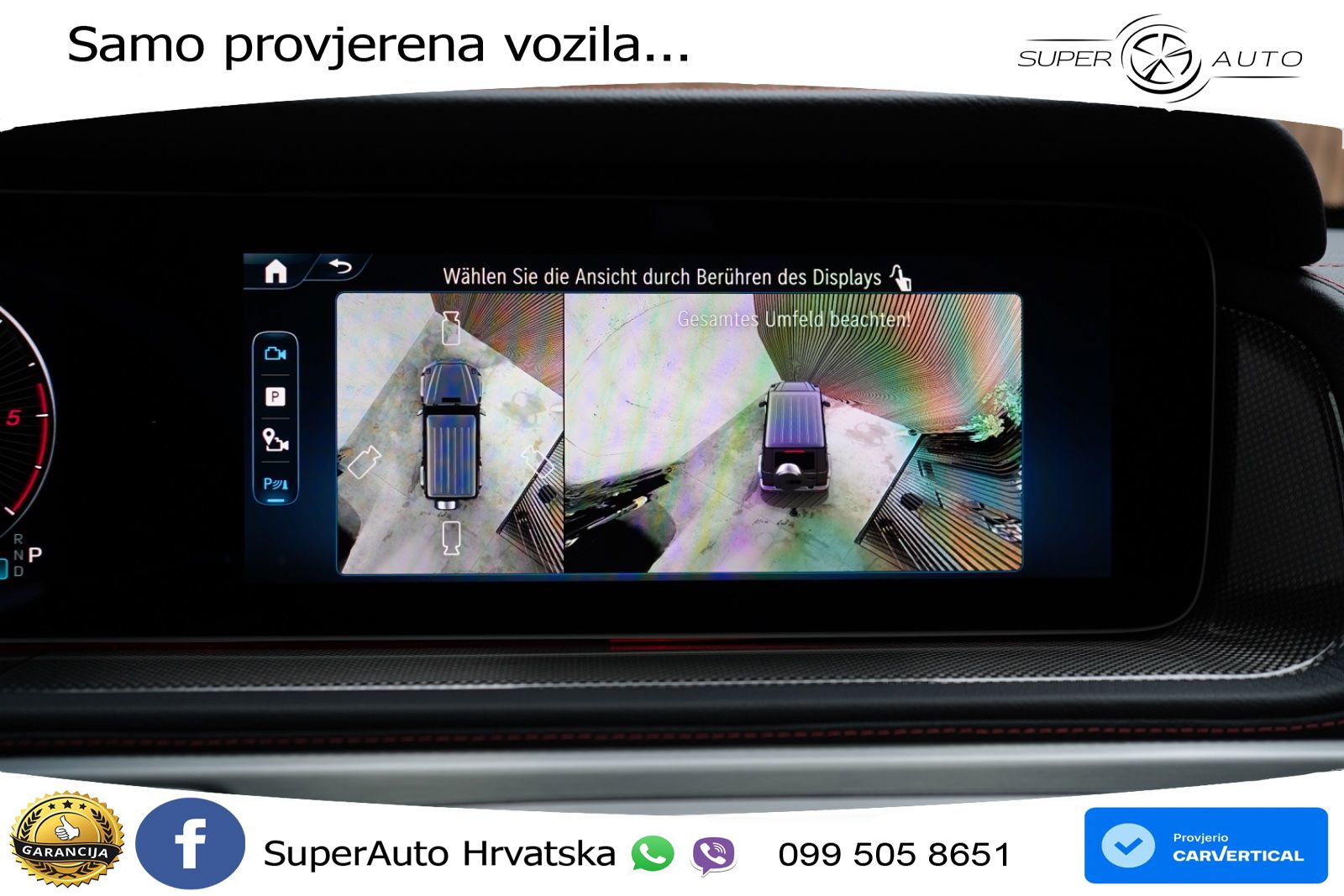 Mercedes G 450d Long (367 KS) 4MATIC 9G-TRONIC Manufaktur LED+GR SJED+ACC