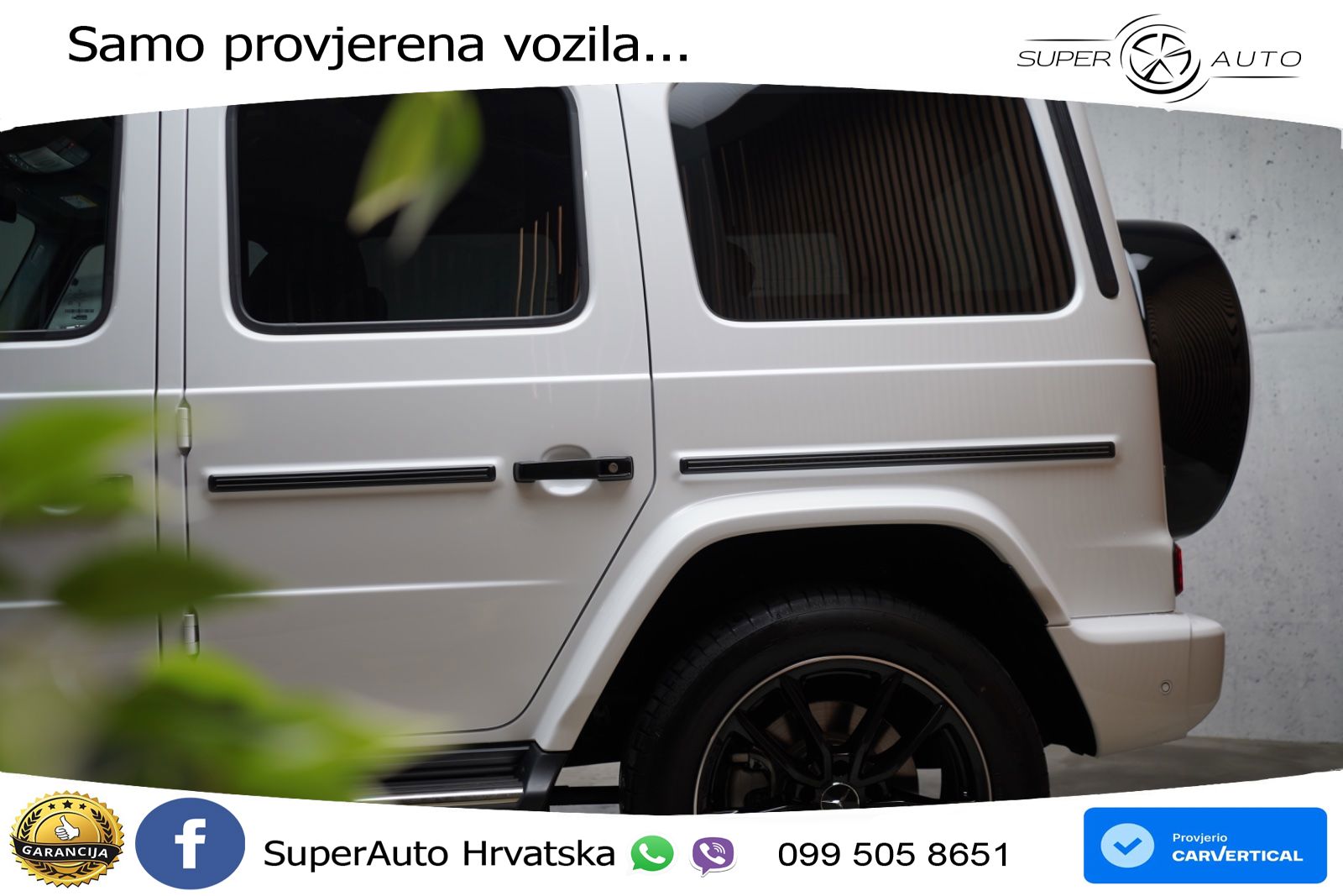 Mercedes G 450d Long (367 KS) 4MATIC 9G-TRONIC Manufaktur LED+GR SJED+ACC