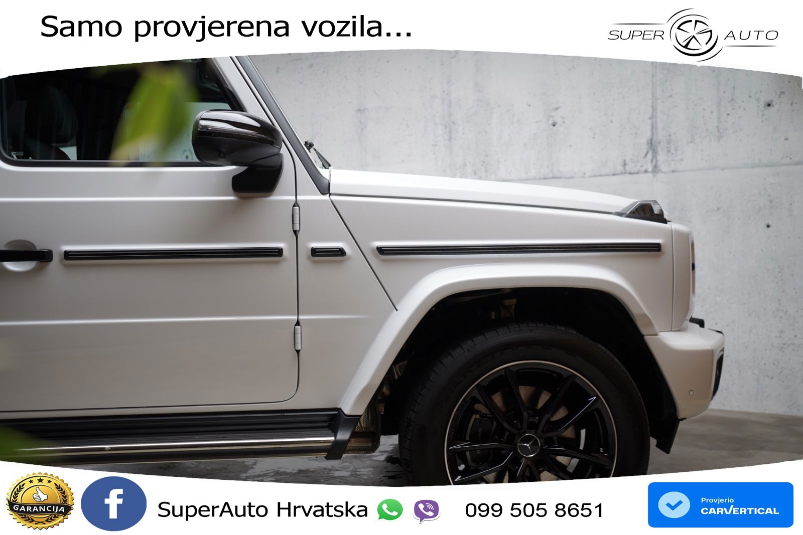 Mercedes G 450d Long (367 KS) 4MATIC 9G-TRONIC Manufaktur LED+GR SJED+ACC