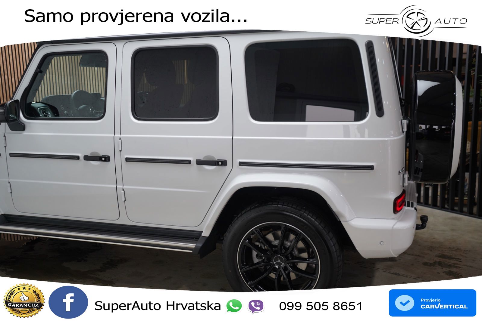 Mercedes G 450d Long (367 KS) 4MATIC 9G-TRONIC Manufaktur LED+GR SJED+ACC