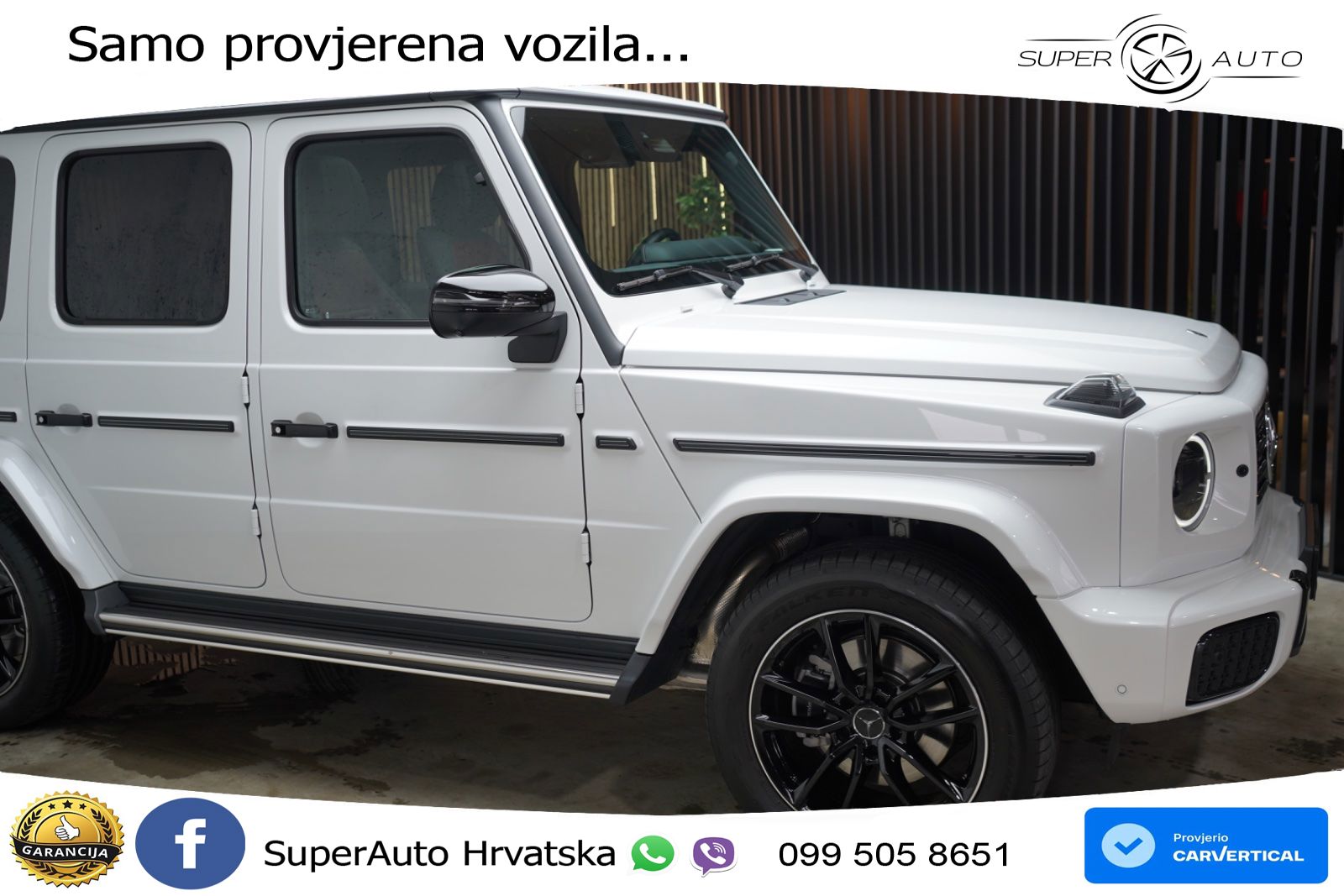Mercedes G 450d Long (367 KS) 4MATIC 9G-TRONIC Manufaktur LED+GR SJED+ACC