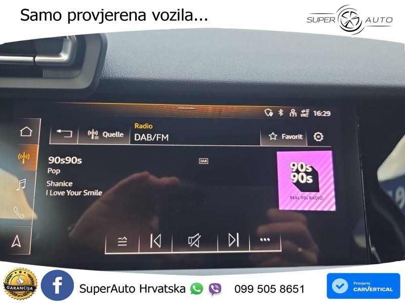 Audi A3 35 TFSI (150 KS) S tronic LED+GR SJED+ACC