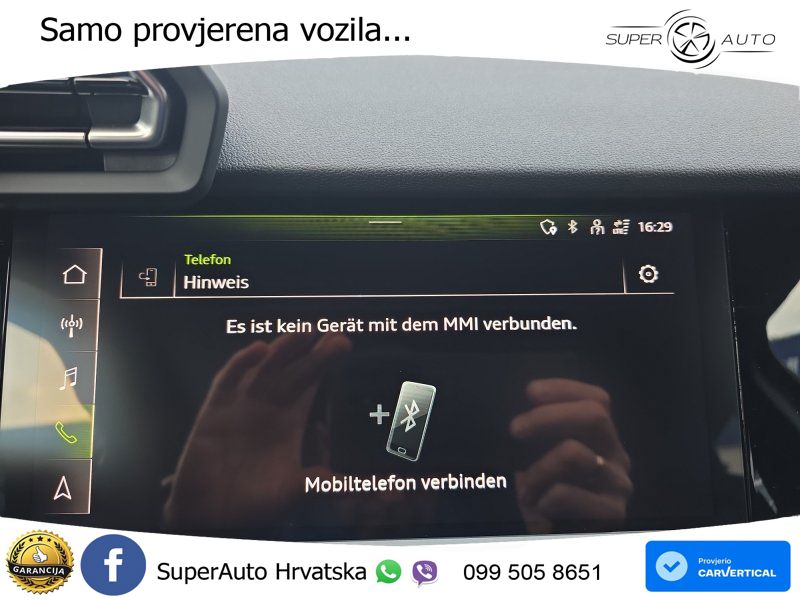 Audi A3 35 TFSI (150 KS) S tronic LED+GR SJED+ACC