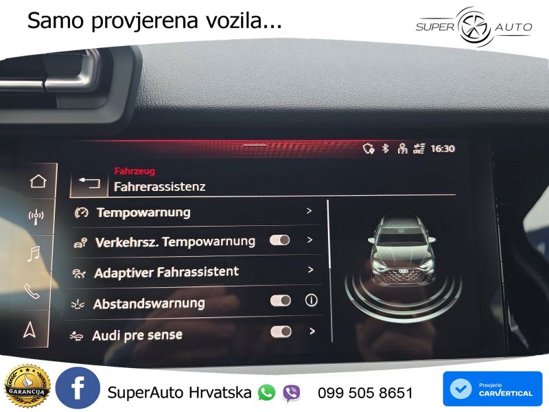 Audi A3 35 TFSI (150 KS) S tronic LED+GR SJED+ACC