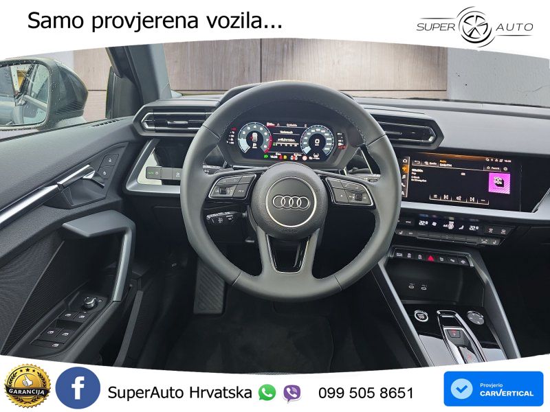 Audi A3 35 TFSI (150 KS) S tronic LED+GR SJED+ACC