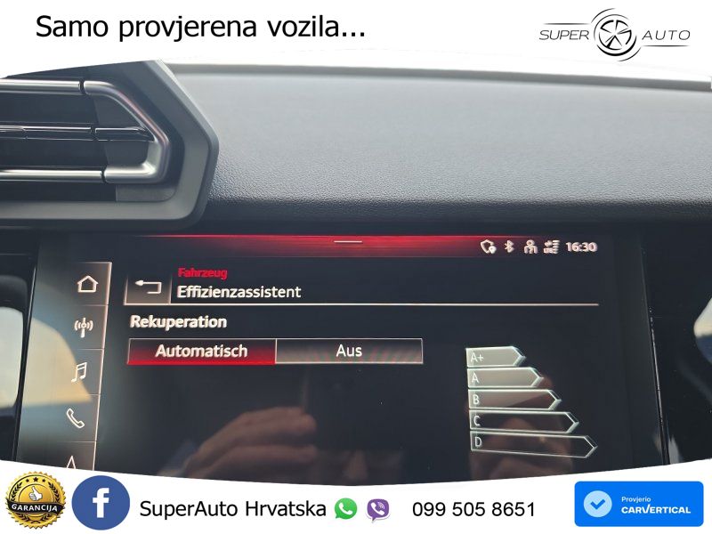 Audi A3 35 TFSI (150 KS) S tronic LED+GR SJED+ACC