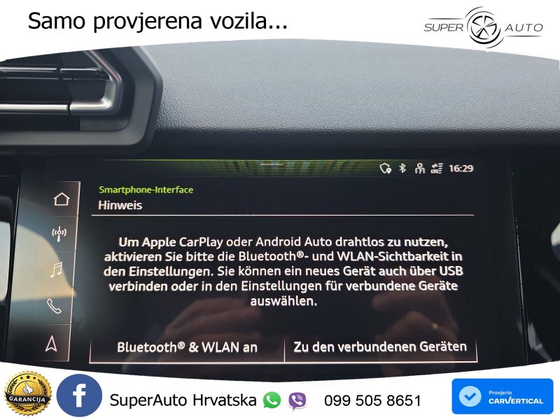 Audi A3 35 TFSI (150 KS) S tronic LED+GR SJED+ACC