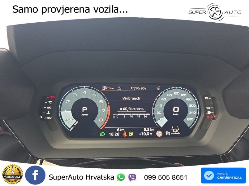 Audi A3 35 TFSI (150 KS) S tronic LED+GR SJED+ACC