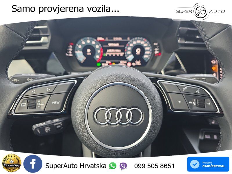 Audi A3 35 TFSI (150 KS) S tronic LED+GR SJED+ACC