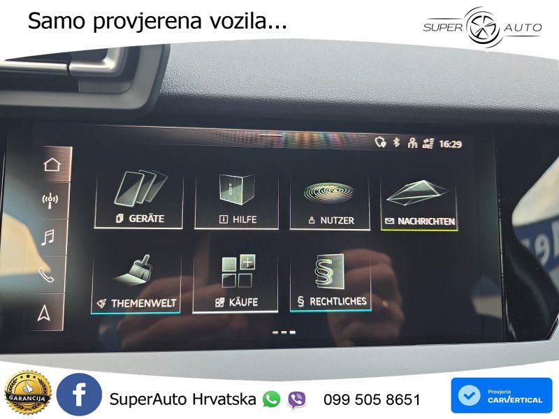 Audi A3 35 TFSI (150 KS) S tronic LED+GR SJED+ACC