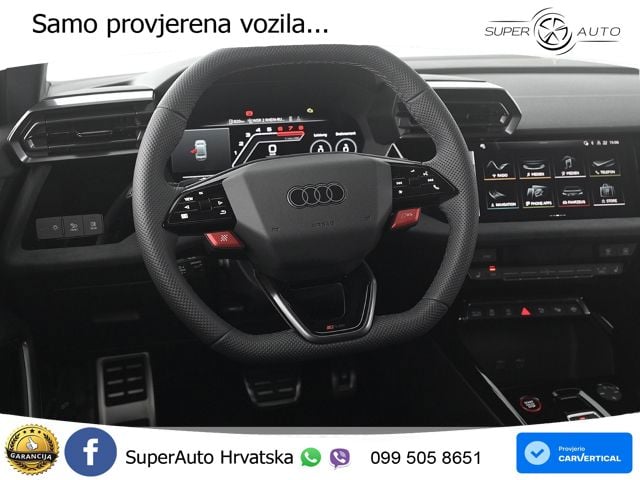 Audi RS3 Sedan 2.5 TFSI (400 KS) quattro S tronic MATRIX+GR SJED+KAM